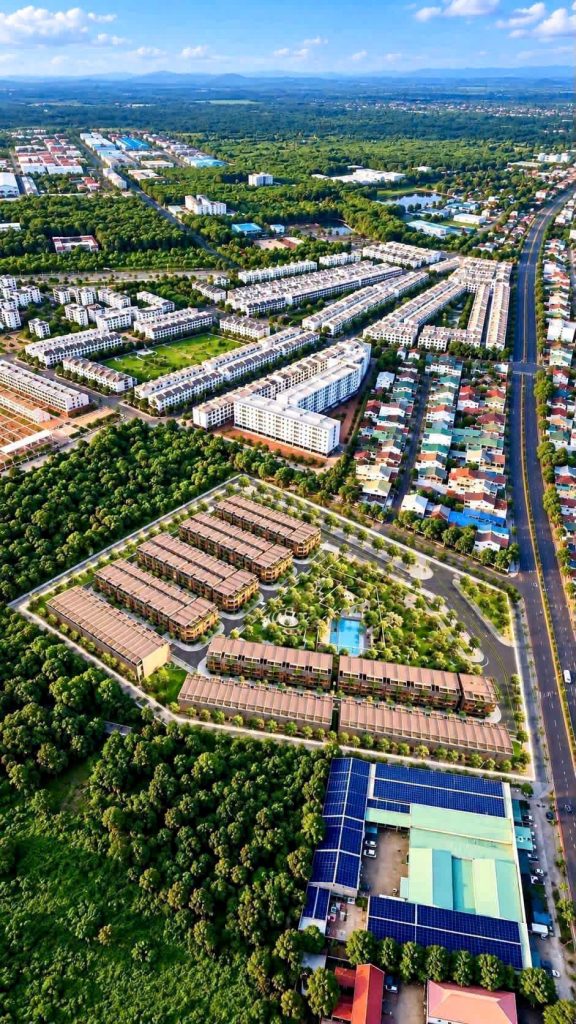 Phối cảnh 3D tổng thể dự án Era City Buôn Ma Thuột